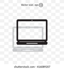 Laptop Icon illustration