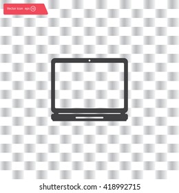 Laptop Icon illustration