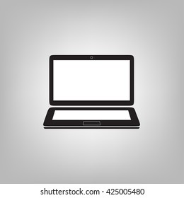 Laptop Icon illustration