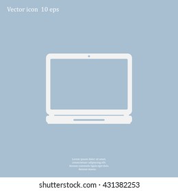 Laptop Icon illustration