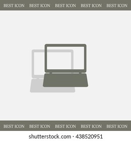 Laptop Icon illustration