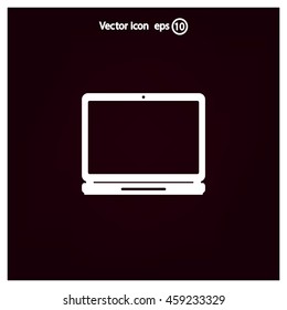 Laptop Icon illustration
