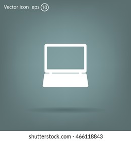 Laptop Icon illustration