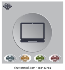 Laptop Icon illustration