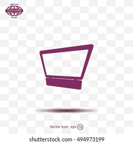 Laptop Icon illustration
