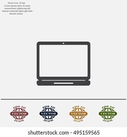 Laptop Icon illustration