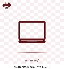 Laptop Icon illustration