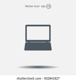 Laptop Icon illustration