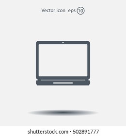 Laptop Icon illustration