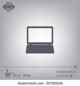 Laptop Icon illustration