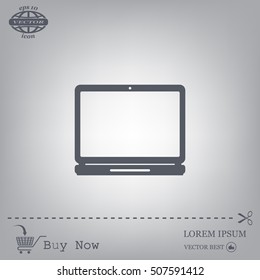 Laptop Icon illustration