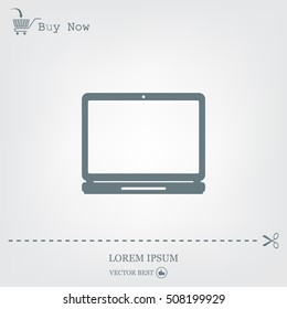 Laptop Icon illustration