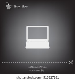 Laptop Icon illustration