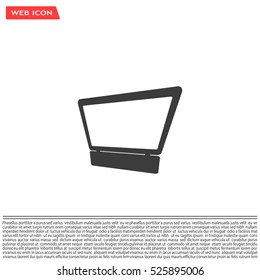 Laptop Icon illustration