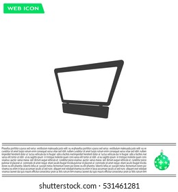 Laptop Icon illustration