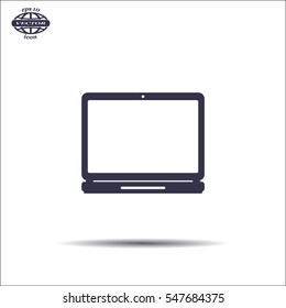 Laptop Icon illustration