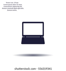 Laptop Icon illustration