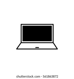 Laptop Icon illustration
