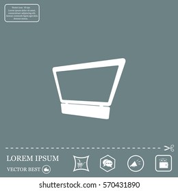 Laptop Icon illustration