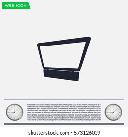 Laptop Icon illustration