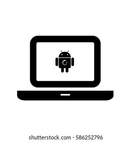 Laptop Icon illustration