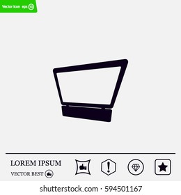 Laptop Icon illustration