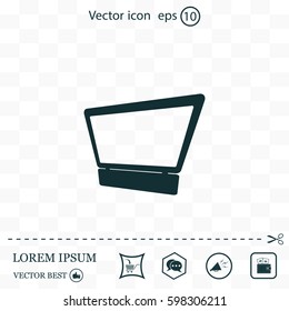 Laptop Icon illustration