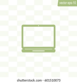 Laptop Icon illustration