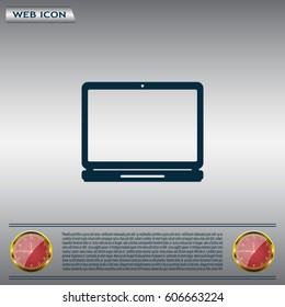 Laptop Icon illustration