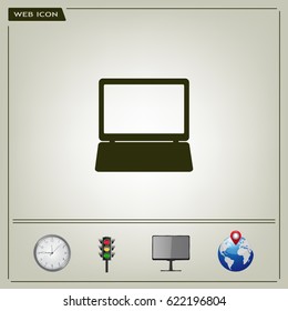 Laptop Icon illustration