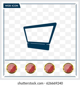 Laptop Icon illustration