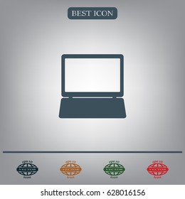 Laptop Icon illustration