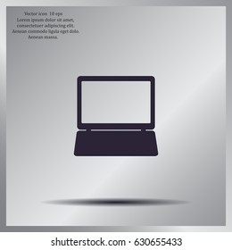 Laptop Icon illustration