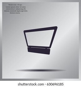 Laptop Icon illustration