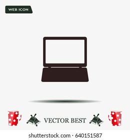 Laptop Icon illustration