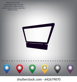 Laptop Icon illustration