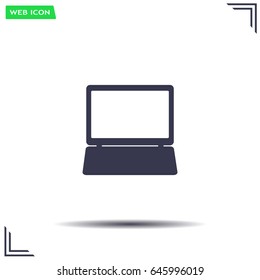 Laptop Icon illustration