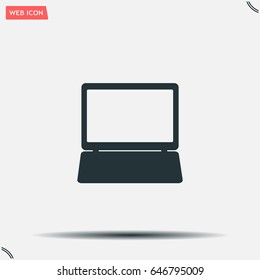 Laptop Icon illustration