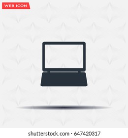 Laptop Icon illustration