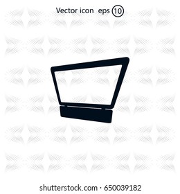 Laptop Icon illustration