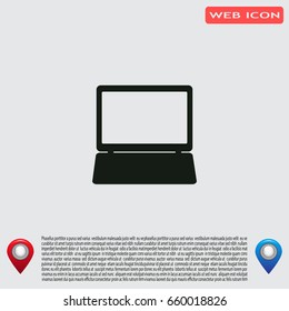 Laptop Icon illustration