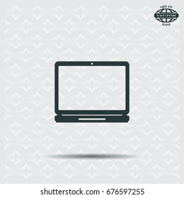 Laptop Icon illustration