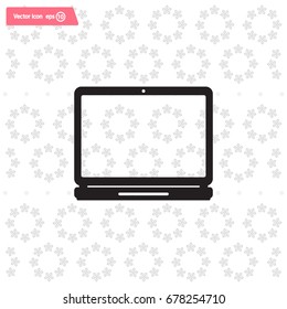 Laptop Icon illustration