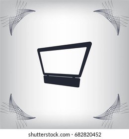 Laptop Icon illustration