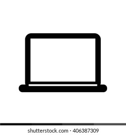 Laptop Icon Illustration design