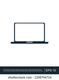 Laptop Icon Illustration design, laptop vector