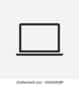 Laptop icon illustration isolated vector sign symbol
