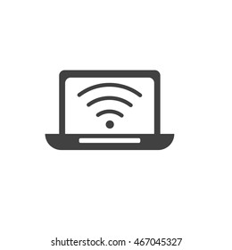Laptop icon illustration isolated vector sign symbol sign