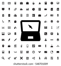 laptop icon illustration isolated vector sign symbol