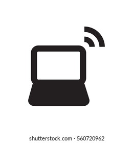 laptop icon illustration isolated vector sign symbol